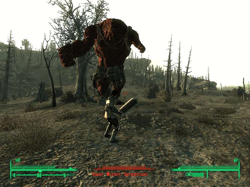 立てば巨塔座れば山脈歩く姿は大災禍 Fallout3 世紀末闊歩日記